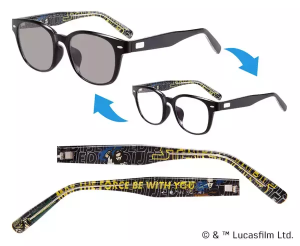 「Zoffのスター・ウォーズコレクションに「エピソード1」ダース・モール、アナキン、ヨーダらを配したサングラスが新登場！」の画像
