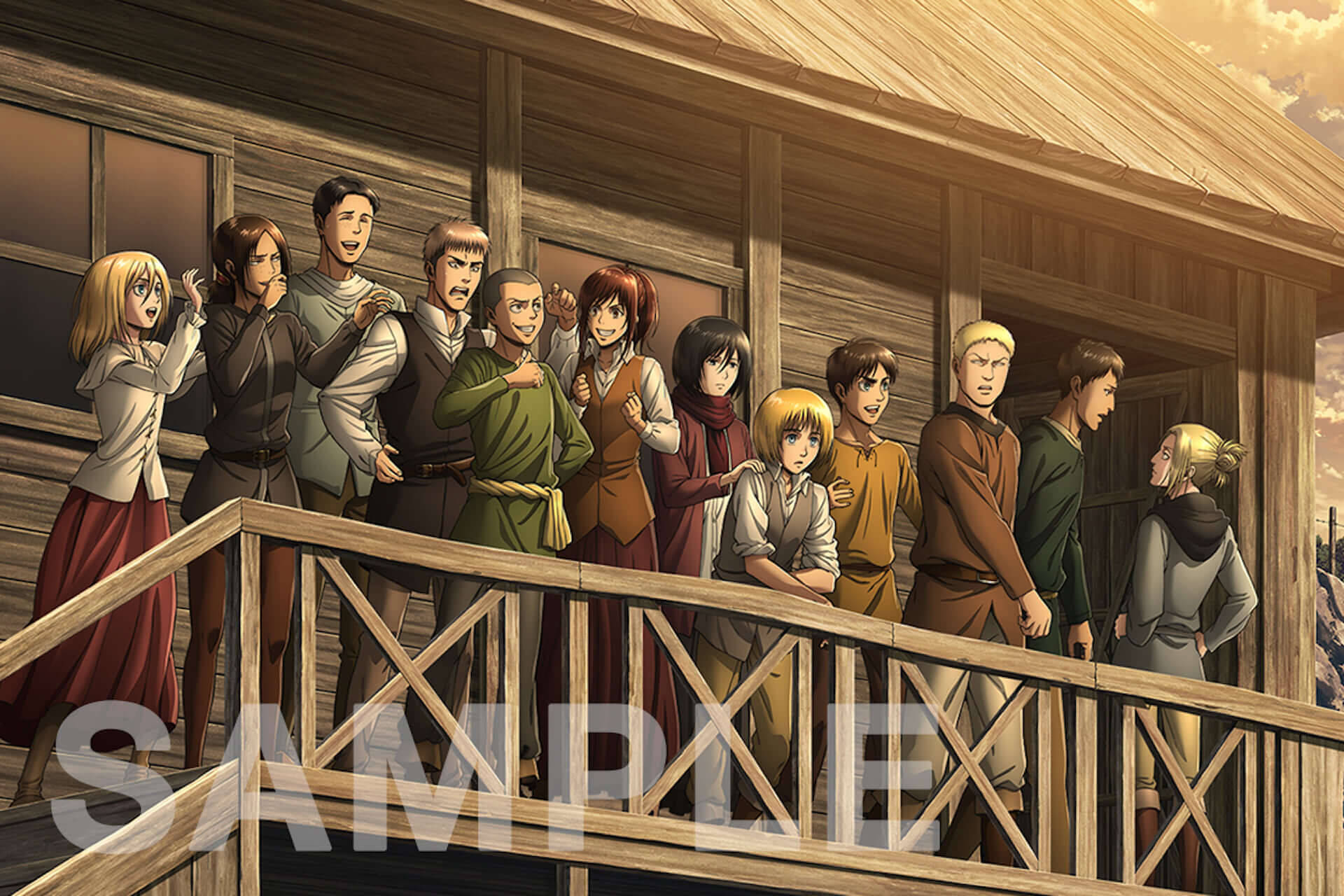 描き下ろしイラスト第2弾も公開 進撃の巨人展final 原画展グッズラインナップ一挙解禁 19年7月1日 エキサイトニュース