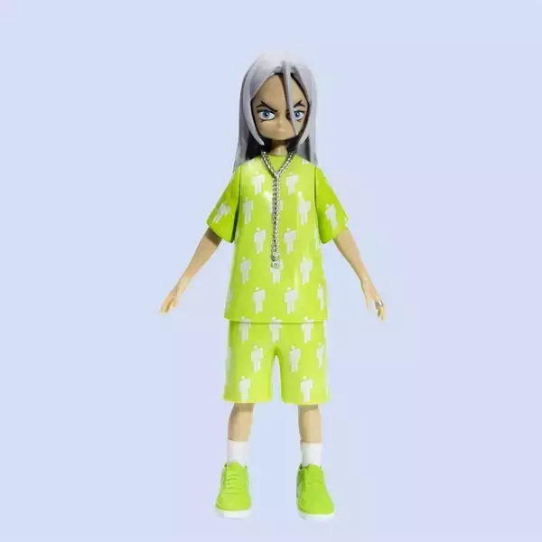 「ビリー・アイリッシュ×村上隆のコラボイベントが開催！MV「you should see me in a crown」の原画も登場」の画像