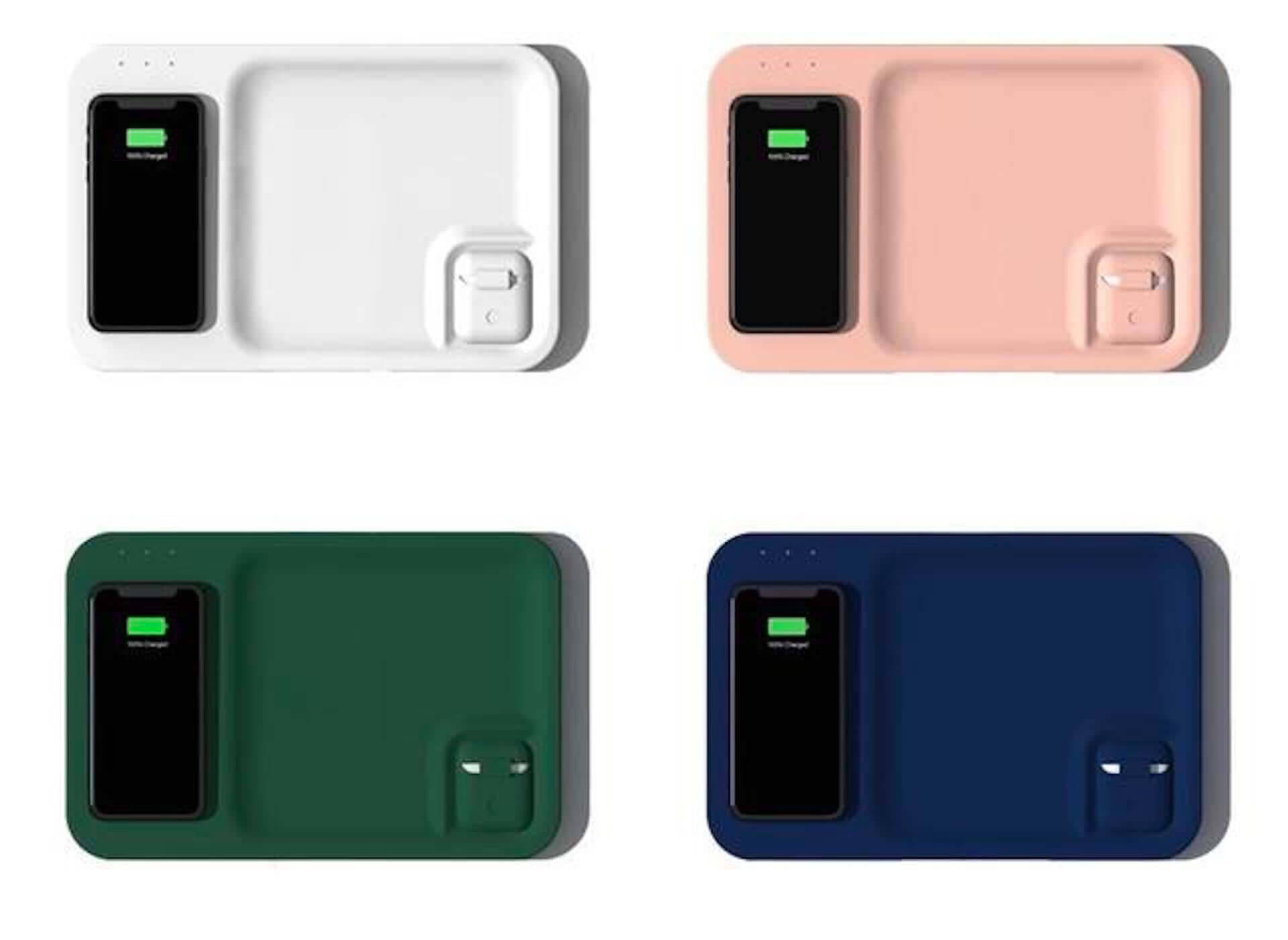 クラウドファンディングで達成率驚異の969％！最大5台も充電できるスタイリッシュなワイヤレス充電器「GAZE TRAY」が登場