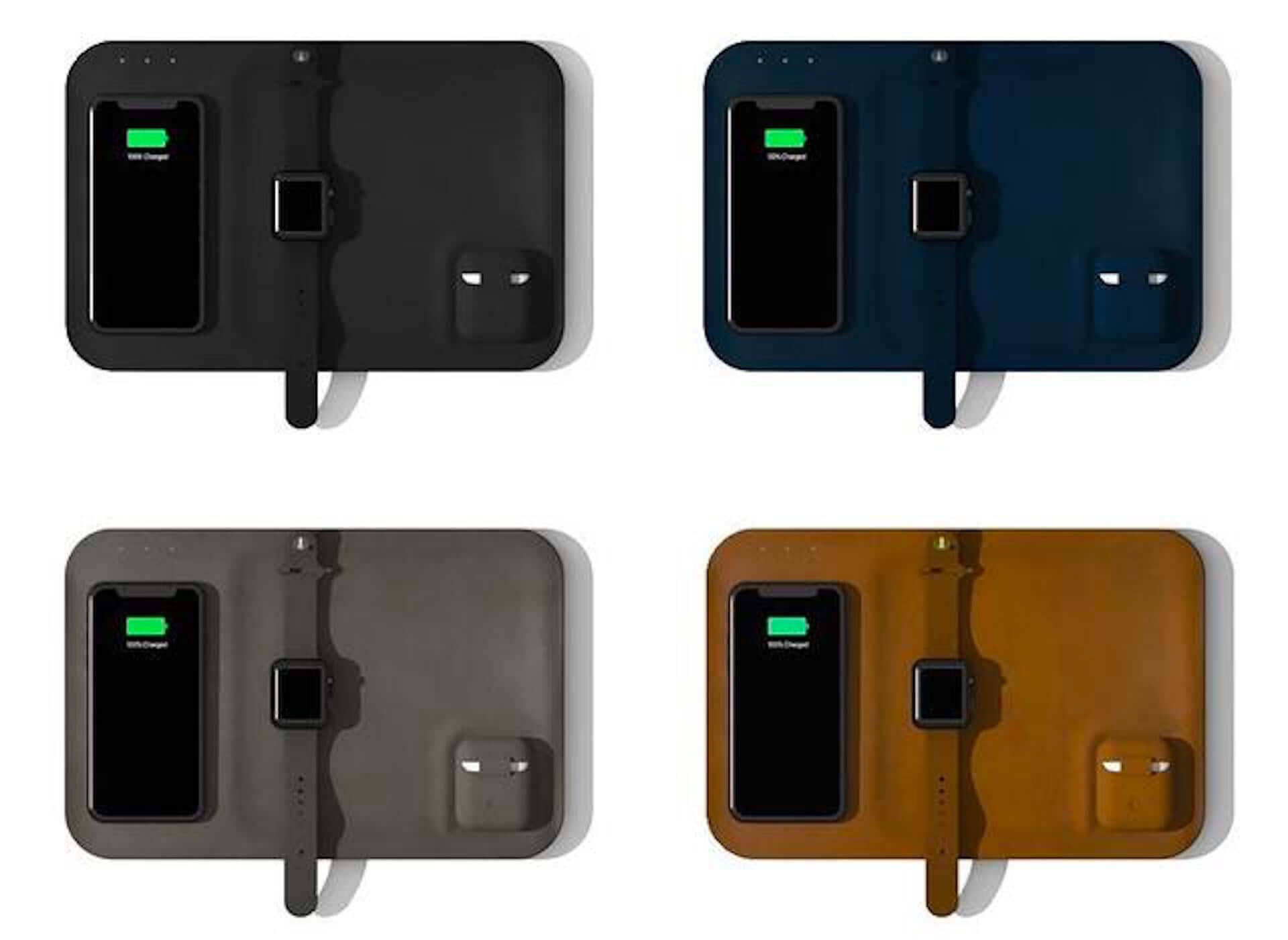 クラウドファンディングで達成率驚異の969％！最大5台も充電できるスタイリッシュなワイヤレス充電器「GAZE TRAY」が登場