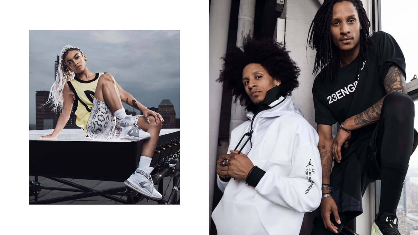 ジョーダンブランドからバスケットボールカルチャーを現代的に表現した最新アパレルコレクションが登場