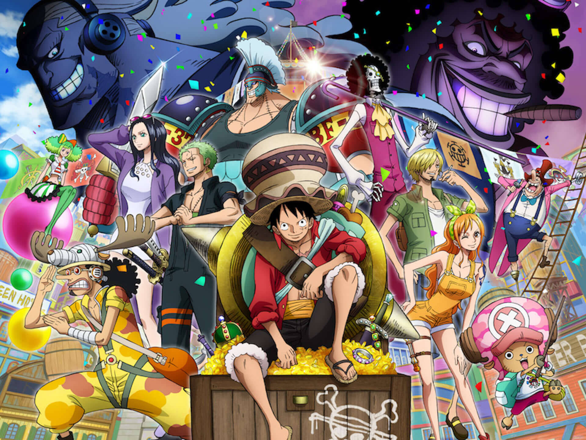 One Piece Stampede 公開記念lineスタンプが登場 原作マンガが無料で読めるキャンペーンも 19年8月5日 エキサイトニュース 2 3