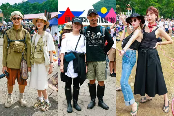 「フジロック‘19ファッションスナップ特集！参考にしたいおしゃれな最新フェススタイルをお届け。」の画像