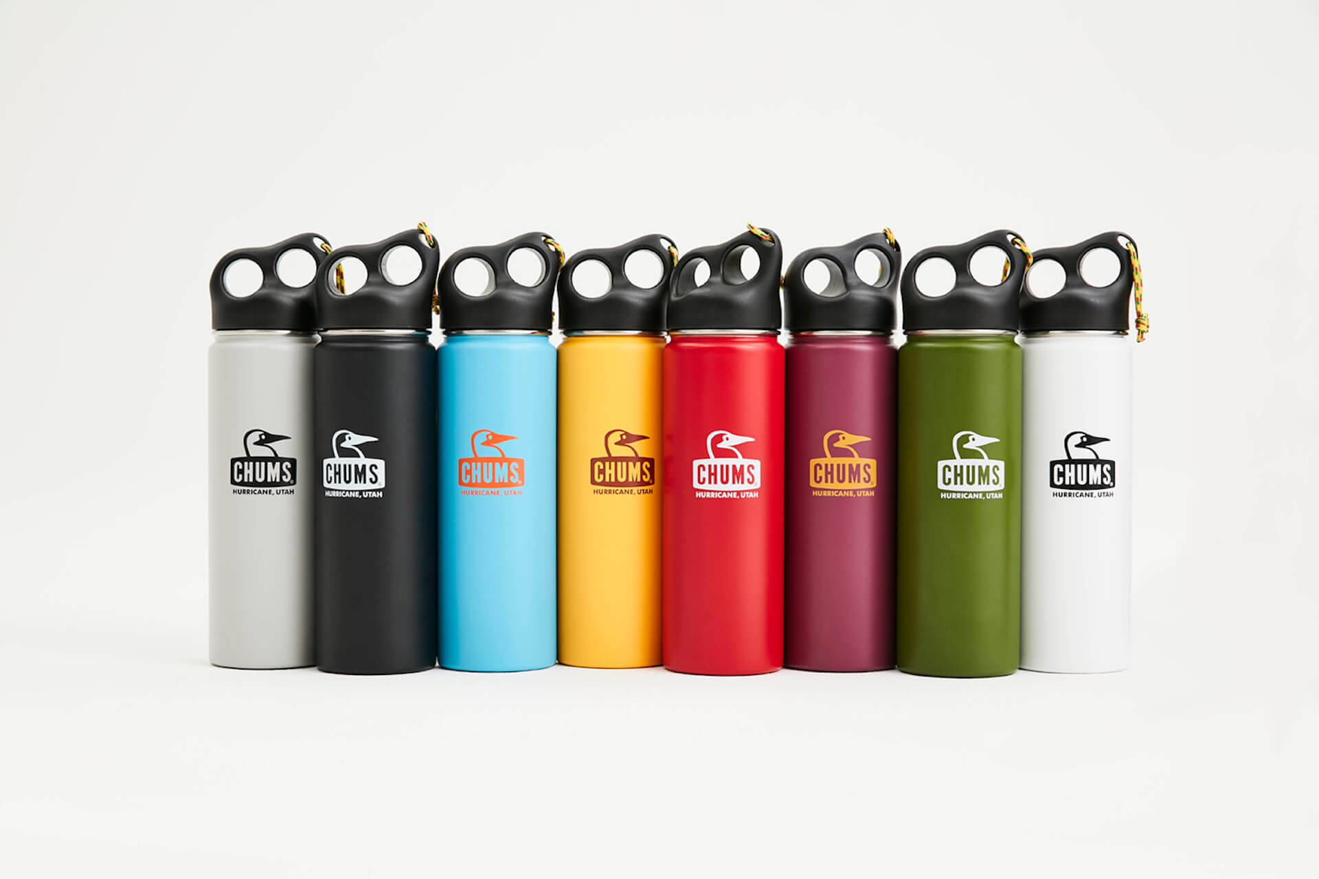 チャムスから環境に優しいカラフルでポップな3サイズ全8色のステンレスボトルが登場 19年10月16日 エキサイトニュース