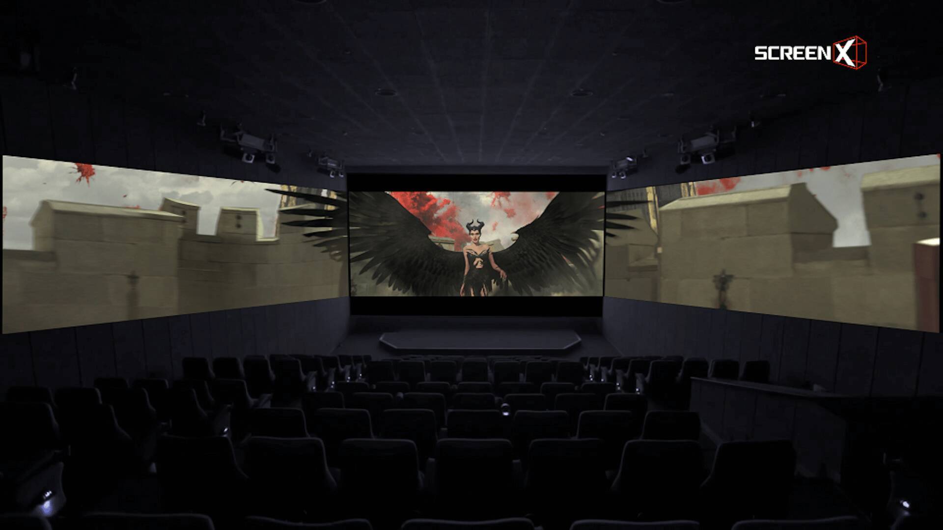 新次元の上映システム”ScreenX”で、マレフィセントと大空へ！『マレフィセント2』公開に先駆け、ScreenX版・特別映像が到着