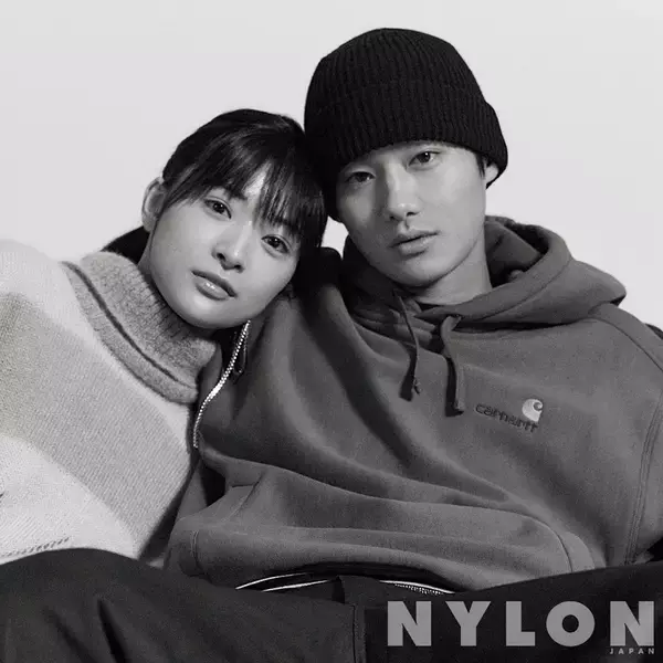 「力強い視線にくぎ付け…NYLON JAPAN12月号カバーガールに上白石萌歌&guysに高良健吾が初登場！」の画像