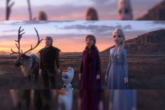 オラフの“新事実”が発覚！？エルサ、アナ達がジェスチャーゲームをする『アナと雪の女王2』本編映像が初解禁