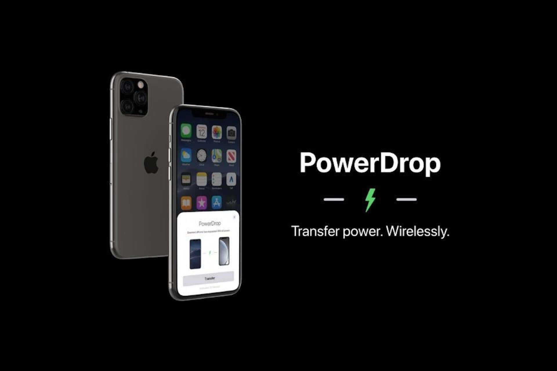 Iphone同士で充電できる 新機能 Powerdrop のコンセプト画像が公開 年1月27日 エキサイトニュース