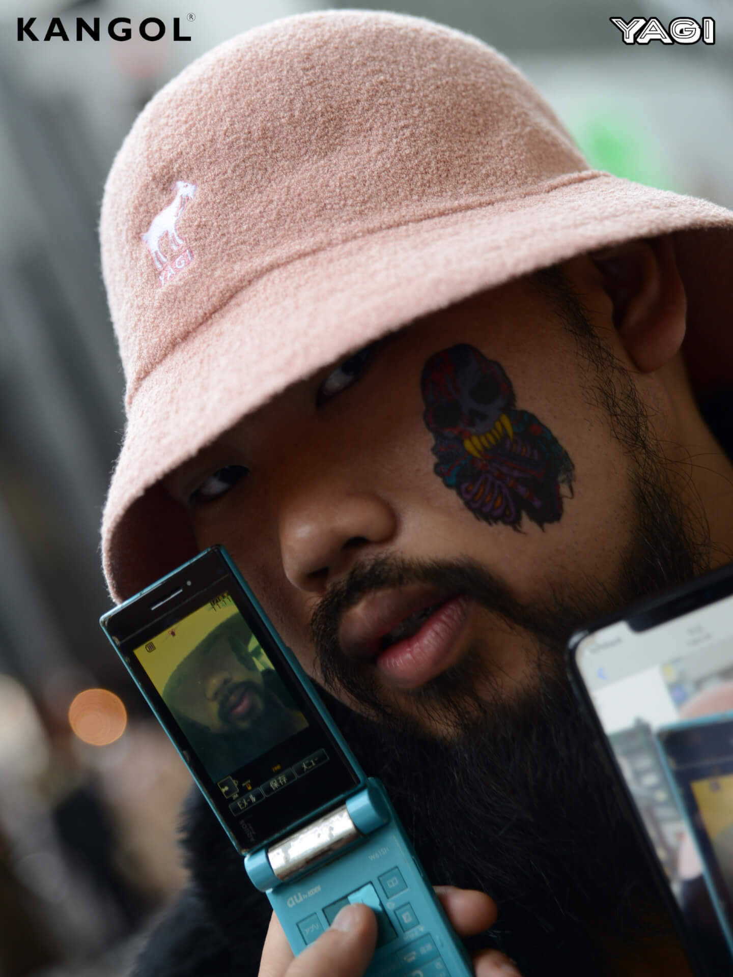 KANGOLがオカモトレイジ率いる「YAGI EXHIBITION」とコラボ｜YAGIを配したオリジナルハット発売