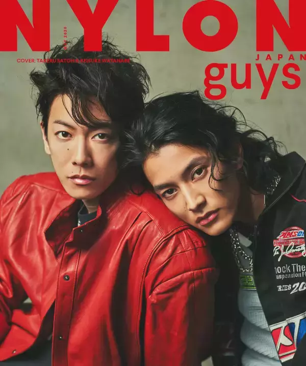 「池⽥エライザが『NYLON JAPAN』最新号で大胆不敵なオレンジのおかっぱを披露！『NYLON guys』では佐藤健と渡邊圭祐のミニフォトカードも」の画像