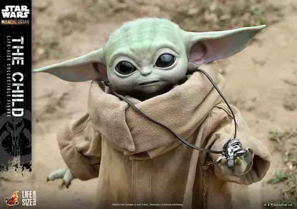 『マンダロリアン』のザ・チャイルドが実物大のアクションフィギュアに！ホットトイズ「ライフサイズ・マスターピース」シリーズから新作が登場