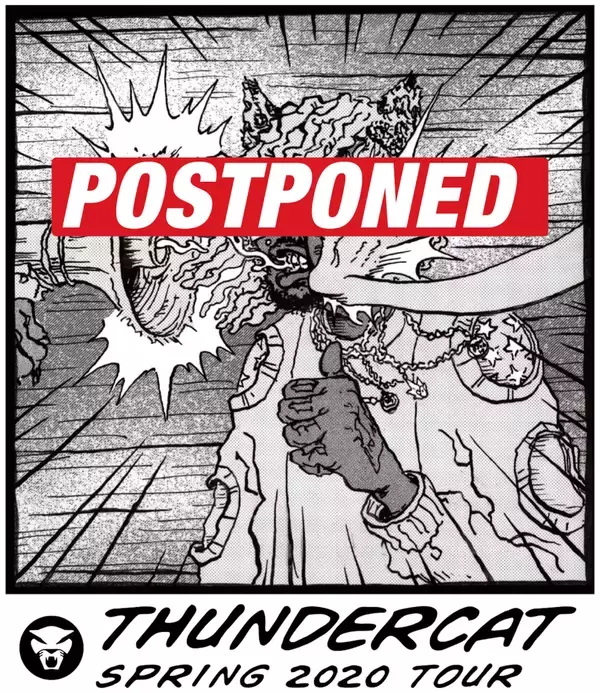 「Thundercatの来日ツアー前売りチケットが若干数再販売決定！“ツアー延期Tシャツ”の予約受付締切間近」の画像