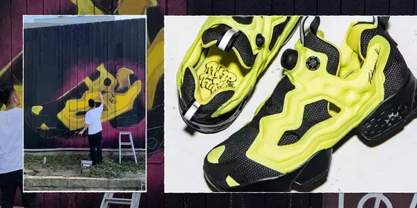 「リーボックが「Pump Day」を制定！同日、1994年復刻版、日本限定モデルを含むINSTAPUMP FURY『The Pumpファミリー』3アイテムを発売」の画像