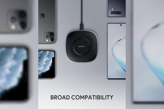 AUKEY QC3.0搭載のワイヤレス充電器『LC-C6』がAmazonで20%OFFに！期間限定クーポンコードが登場
