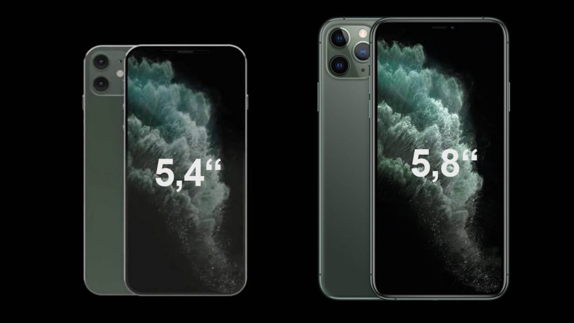 Iphone 12 Miniのサイズはこれぐらい Iphone 11 Proとの比較レンダリング画像が公開 2020年5月19日 エキサイトニュース