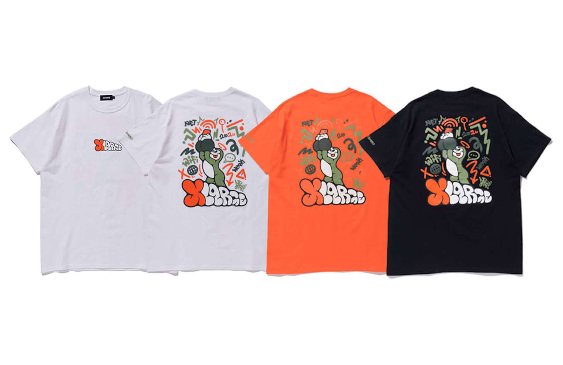 Xlarge Sambypenコラボ第2弾 描き下ろしグラフィックを使用したtシャツ ワークパンツ ステッカーが登場 年5月日 エキサイトニュース