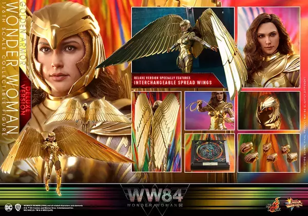 「最新作『ワンダーウーマン 1984』からゴールドアーマー装着のワンダーウーマンフィギュアがホットトイズで登場！」の画像
