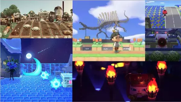 「あつ森のユニーク島が勢ぞろい！GameWithによる『あつまれどうぶつの森』のStayHome企画のコンテスト入賞者が発表」の画像