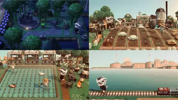 「あつ森のユニーク島が勢ぞろい！GameWithによる『あつまれどうぶつの森』のStayHome企画のコンテスト入賞者が発表」の画像