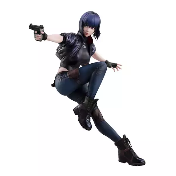 「少佐の銃が火を吹く！Netflix『攻殻機動隊 SAC_2045』に登場する草薙素子の精巧なフィギュアが発売中」の画像