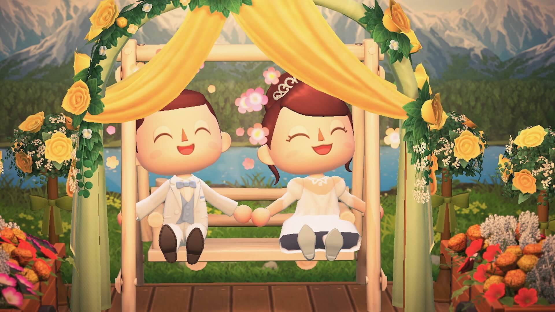 あつ森でyumi Katsuraのウエディングドレスを着て結婚式を挙げよう あつまれ どうぶつの森 マイデザインが公式instgramで配布開始 年6月8日 エキサイトニュース