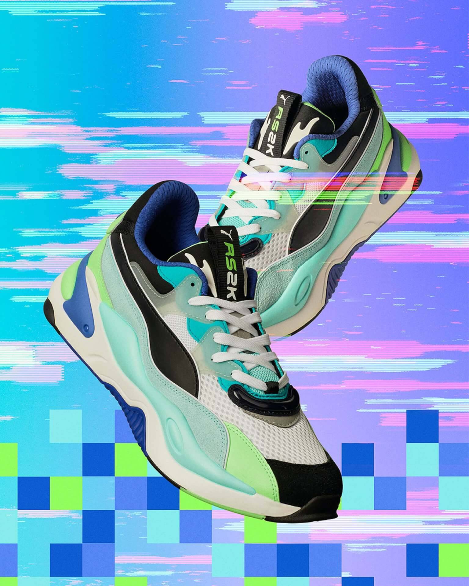 プーマ「RS」シリーズからインターネットに着想を得たスニーカーが登場！レトロなシルエットに未来的な要素をプラス