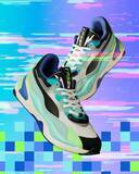 「プーマ「RS」シリーズからインターネットに着想を得たスニーカーが登場！レトロなシルエットに未来的な要素をプラス」の画像5