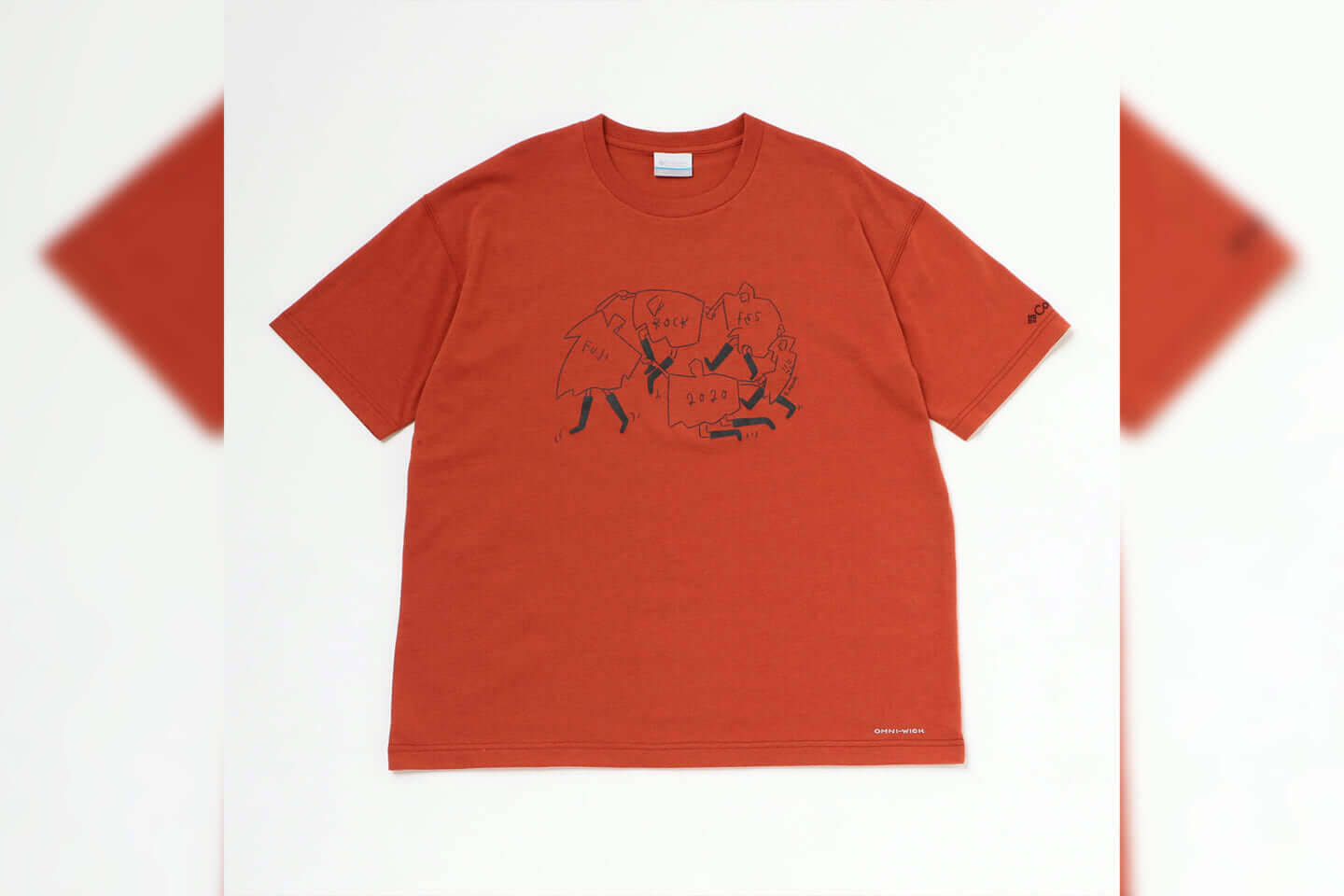 Columbiaと Fuji Rock Festival がコラボ 長場雄のイラストが描かれた機能的なtシャツが登場 年6月30日 エキサイトニュース