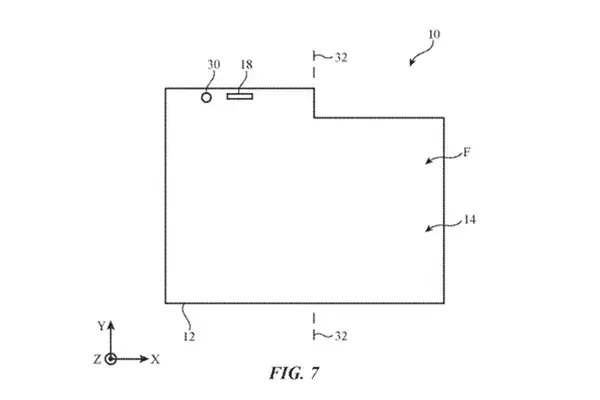 「2021年発表の折りたたみiPhoneは折りたたんだ状態でも通知を目視できる仕様に？Appleが出願した特許が公開」の画像