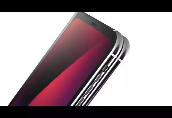 「2021年発表の折りたたみiPhoneは折りたたんだ状態でも通知を目視できる仕様に？Appleが出願した特許が公開」の画像