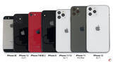 「iPhone 12シリーズの全サイズのモックアップと歴代iPhoneをサイズ比較した画像が公開！」の画像3