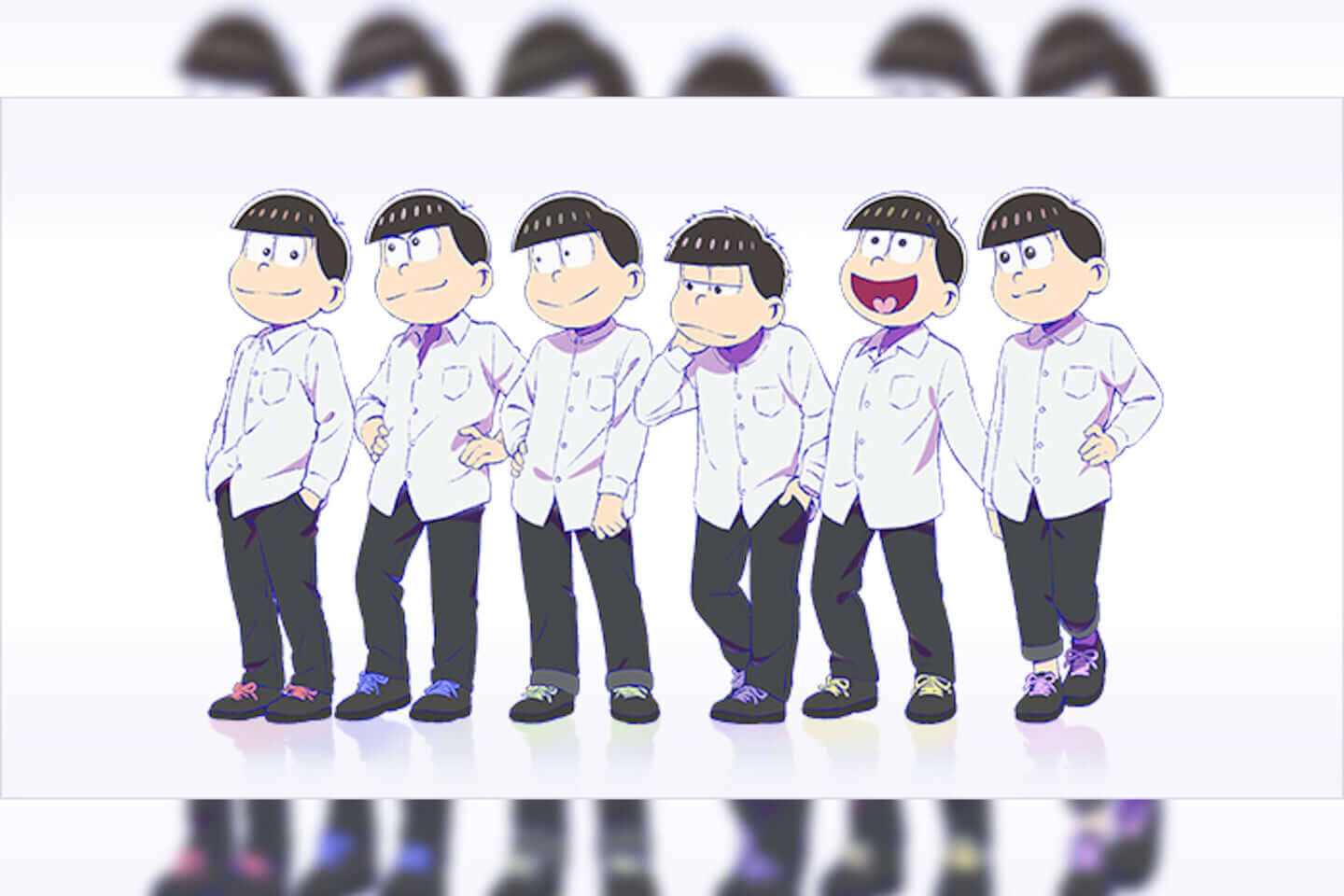 第3期放送決定のアニメ おそ松さん の6つ子がファンクラブを開設 6つ子からユニークなコメントも到着 年7月13日 エキサイトニュース