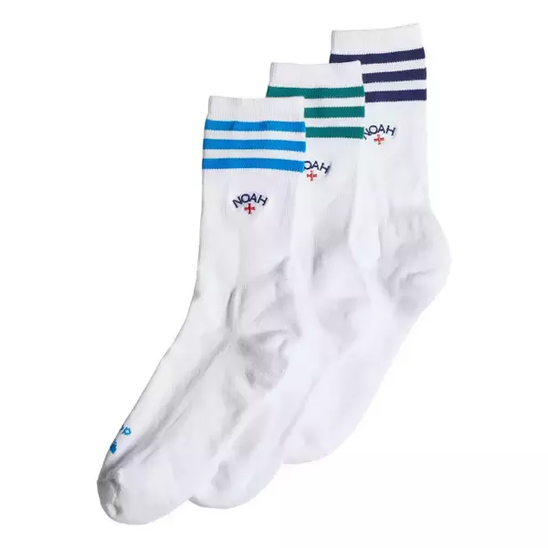 「adidas OriginalsとNoahが海への敬意を込めたコラボアイテムを発表！サステナブルなシューズ、Tシャツ、ランニングジャケットなど登場」の画像