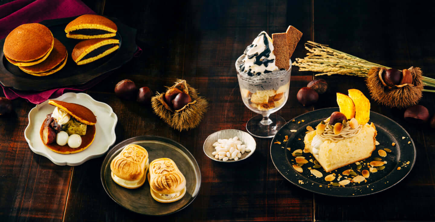 Akomeya食堂 から和の食材を楽しめるシフォンケーキやどら焼きなど秋の新作スイーツ5種類が登場 年8月27日 エキサイトニュース