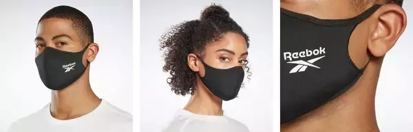 「リーボックが通気性に優れたオリジナルフェイスカバー『Reebok Face Cover』を発売決定！3枚1組で洗濯も可能」の画像