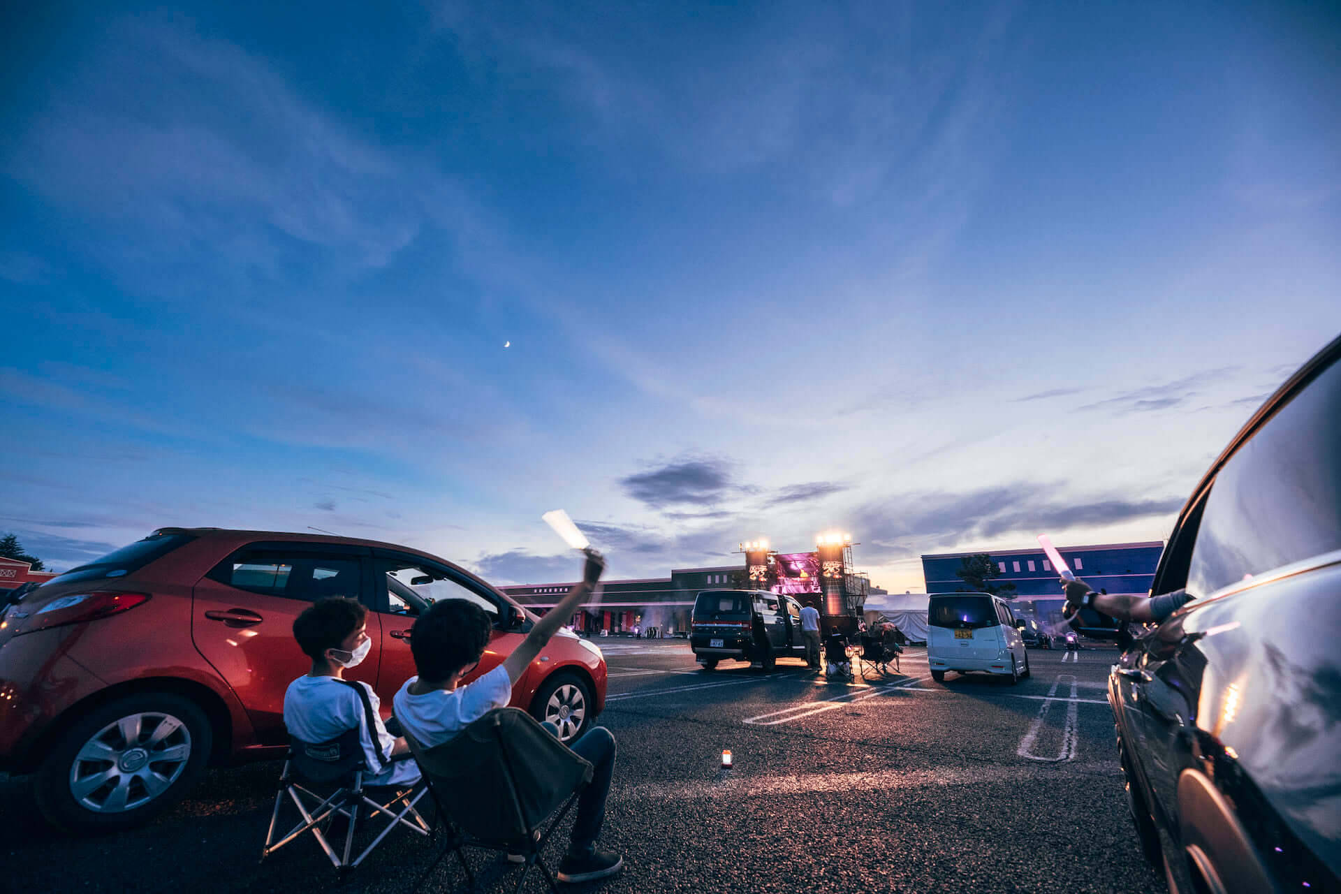 車内で楽しむ音楽フェス＜ドライブインフェス Vol.1＞のアフタームービーが公開！ライブレポートも到着