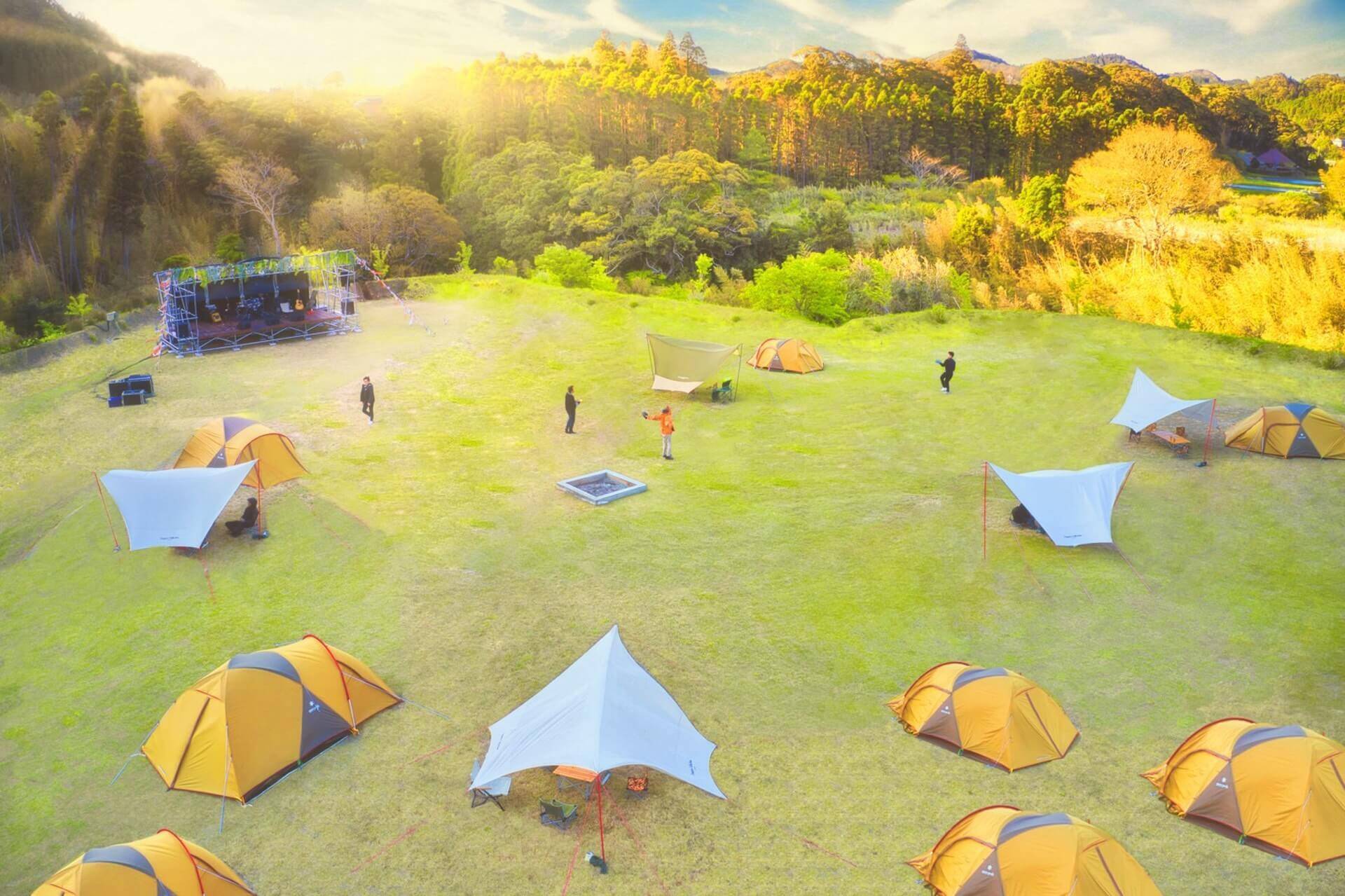 キャンプ、音楽、ヨガを楽しめるフェス＜SOUL RETREAT CAMP＞が開催決定！DJ HASEBE、MACKA-CHINが登場