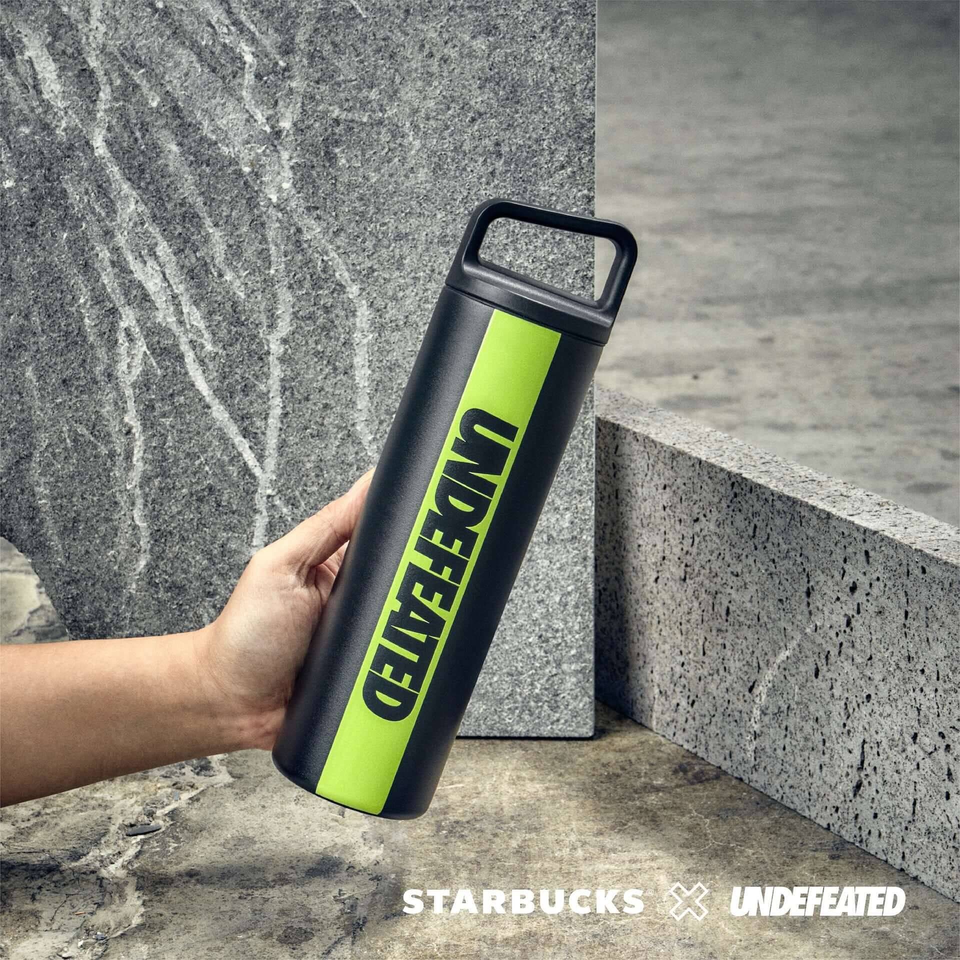 スターバックスとUNDEFEATEDのコラボアイテムが発売決定！ステンレス 