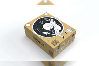 Amazonの梱包ボックスがあいみょん仕様に！とんだ林蘭が手掛ける『あいみょんオリジナルBox』が発送スタート