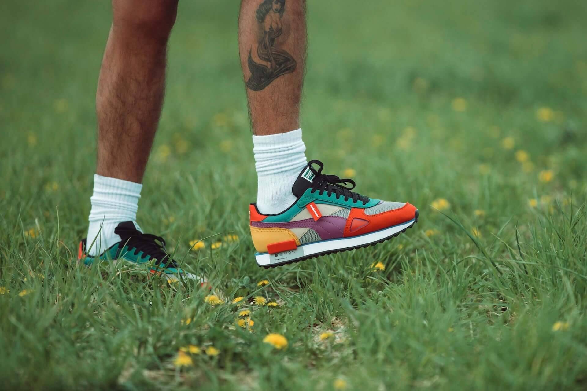 プーマとTHE HUNDREDSのコラボコレクション第2弾！サスティナブル＆高機能なシューズ、アパレル、アクセサリーが続々登場