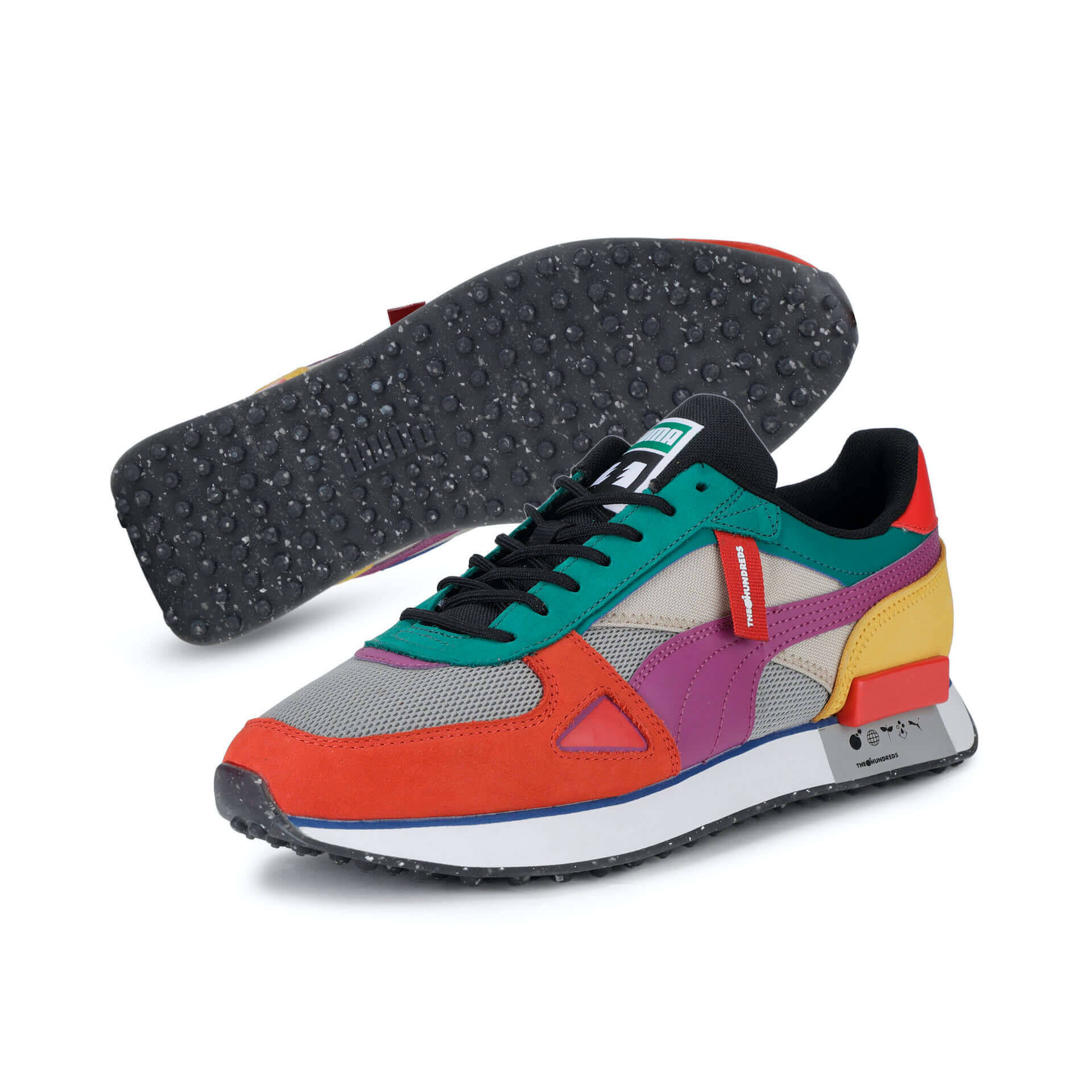 プーマとTHE HUNDREDSのコラボコレクション第2弾！サスティナブル＆高機能なシューズ、アパレル、アクセサリーが続々登場