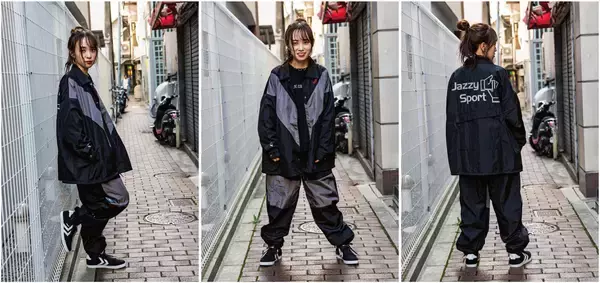 「hummelとJazzy Sportのコラボアイテム第2弾が発売決定！バックロゴをあしらったナイロンジャケットやスウェットなどが登場」の画像