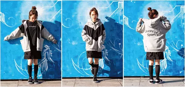 「hummelとJazzy Sportのコラボアイテム第2弾が発売決定！バックロゴをあしらったナイロンジャケットやスウェットなどが登場」の画像