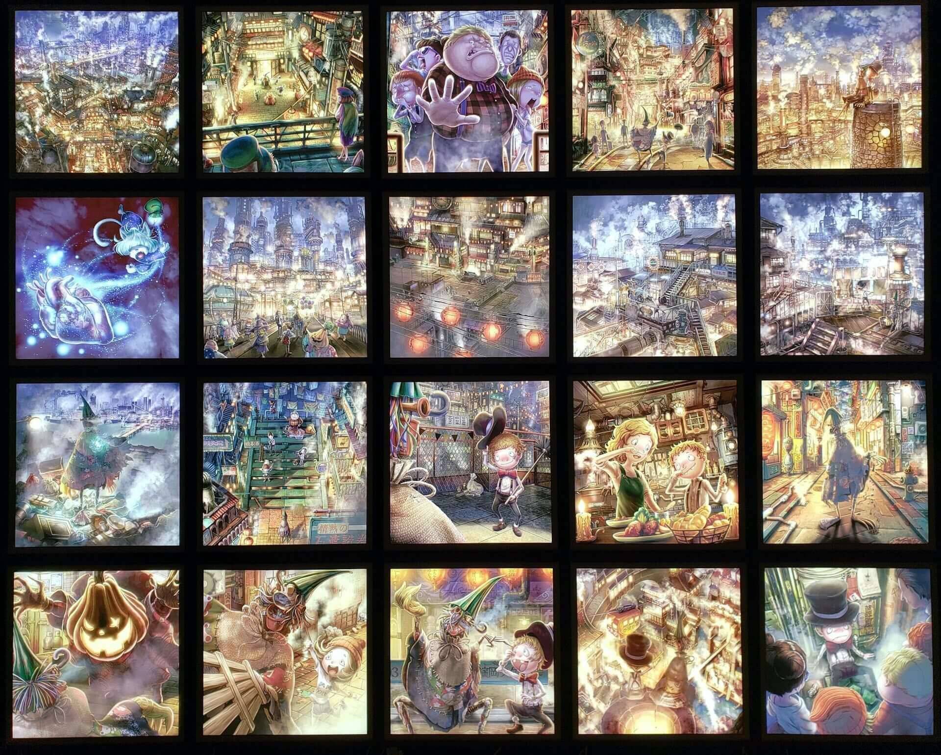 西野亮廣『えんとつ町のプペル』の光る絵本展が宮城・KIBOTCHAにて開幕 
