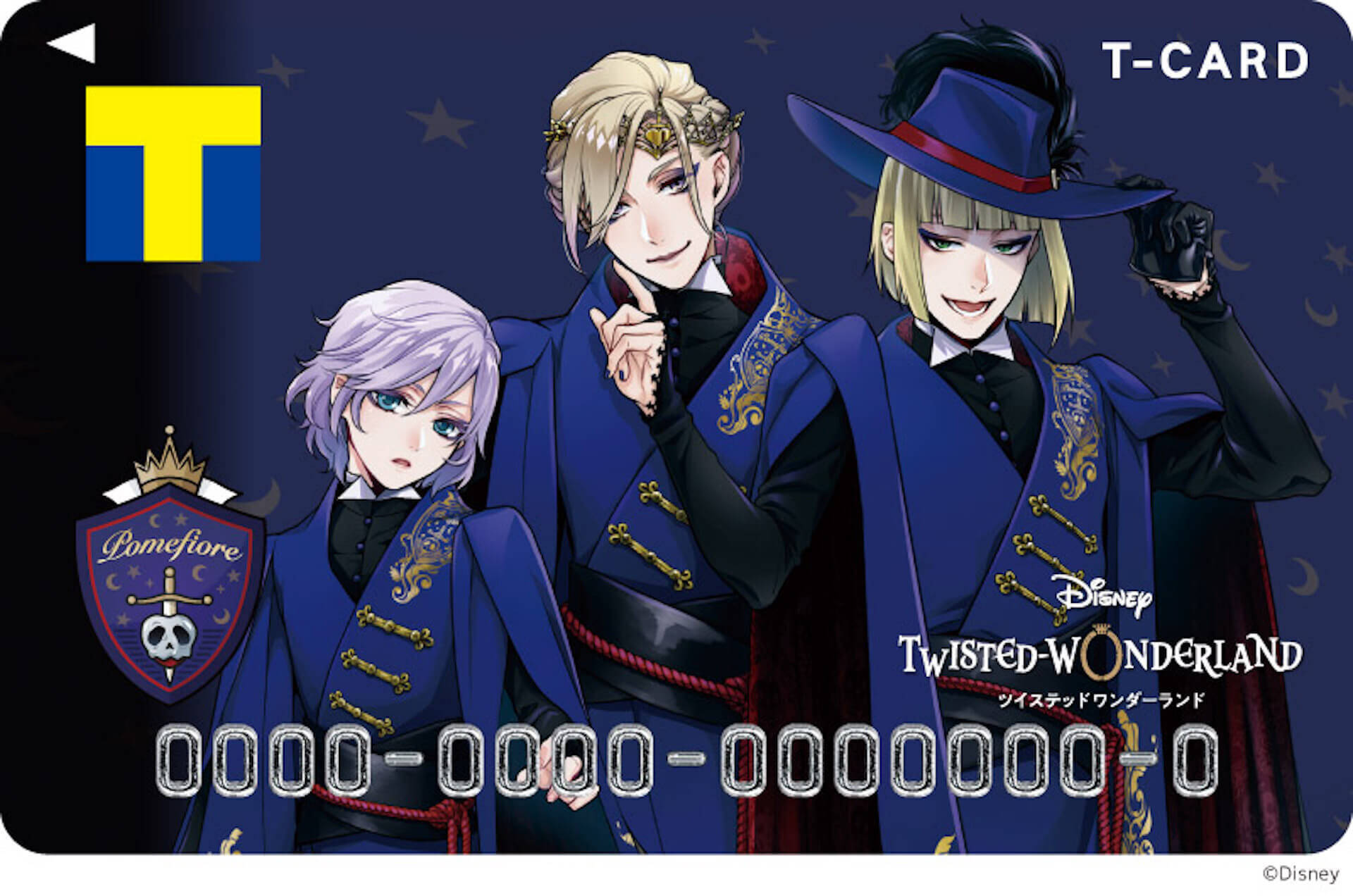 Tカードに『ディズニー ツイステッドワンダーランド』デザインが登場！一緒に持ち運べるカードケースも同時に予約受付開始
