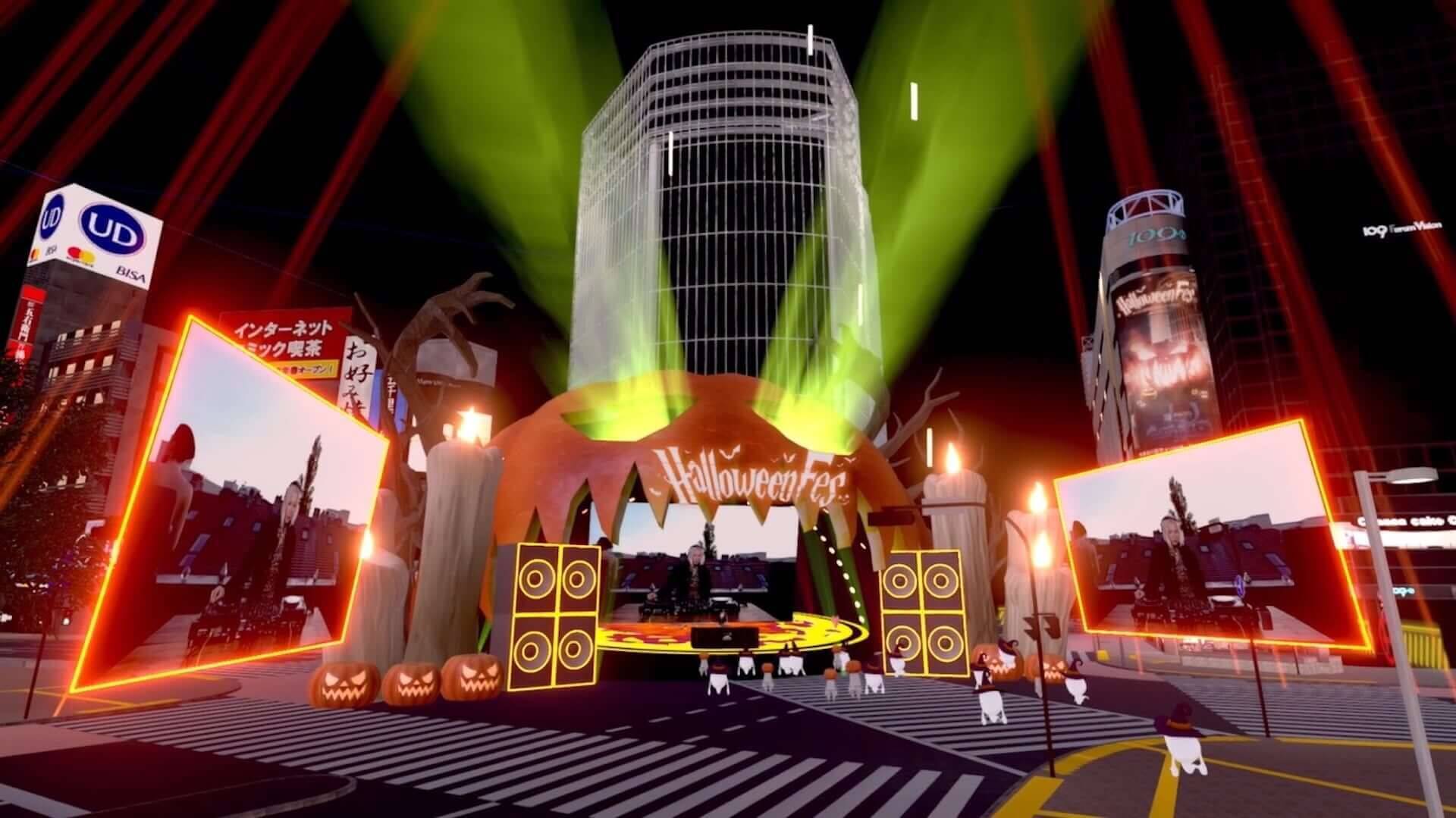 バーチャル渋谷にSUPER DOMMUNEが出現！Ellen Allien、KEN ISHIIらが出演した＜DJ IN THE MIRROR WORLD＞のレポートが到着