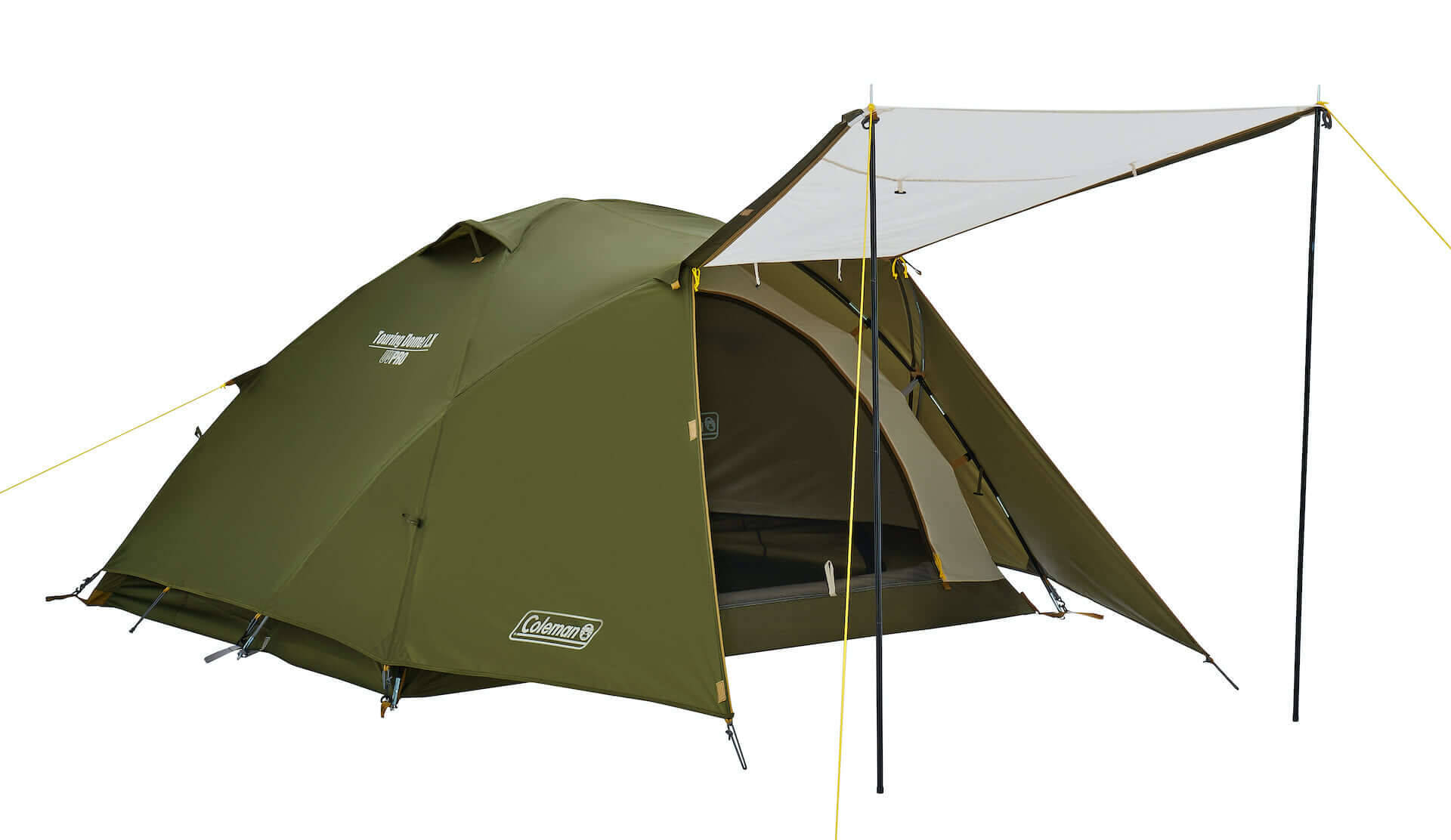 ソロキャンプにもおすすめなテント、ヘキサタープがコールマンから登場 