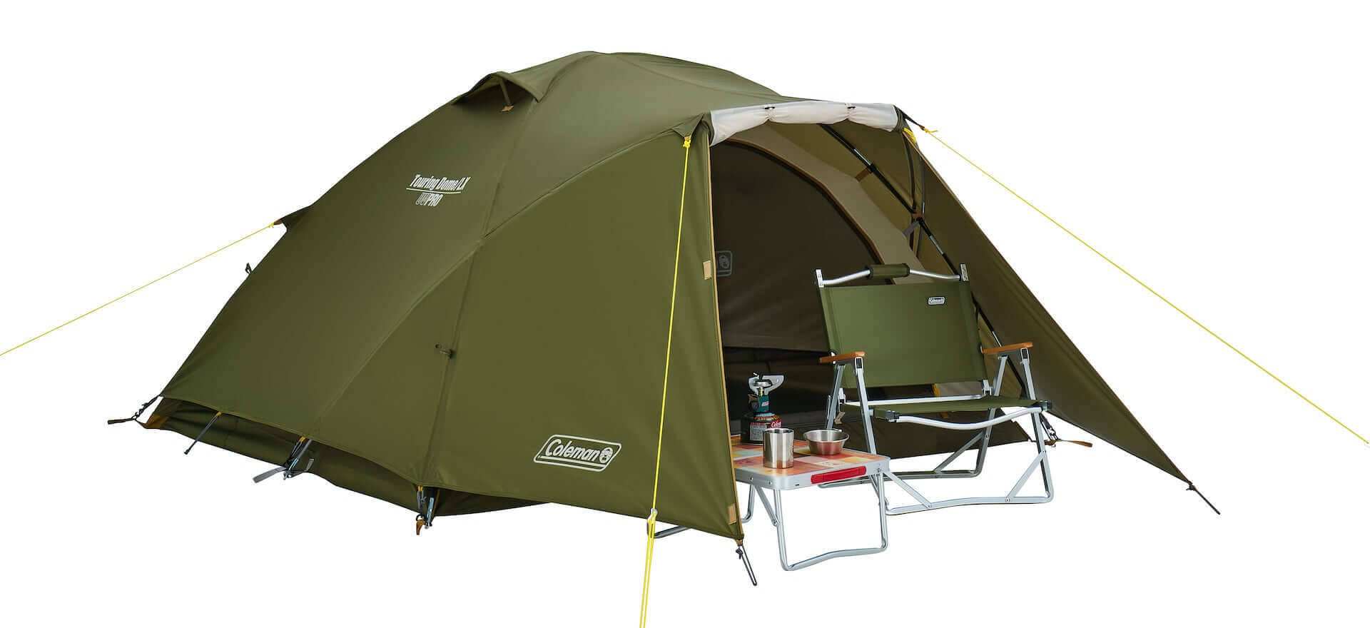 ソロキャンプにもおすすめなテント、ヘキサタープがコールマンから登場 