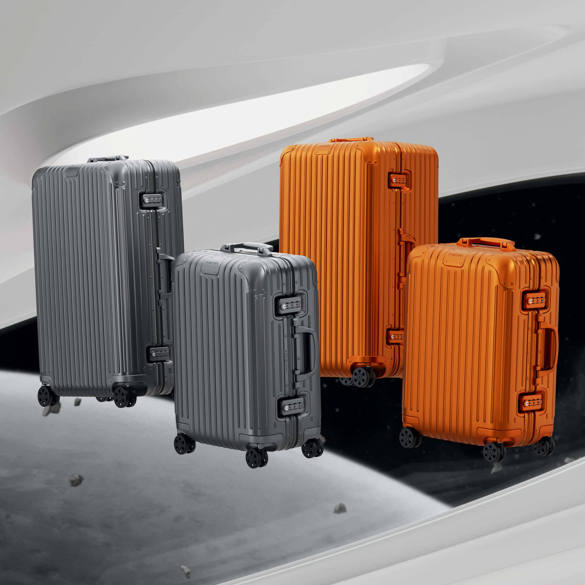 RIMOWAを代表するアルミニウム合金製スーツケースの新色が発売決定 